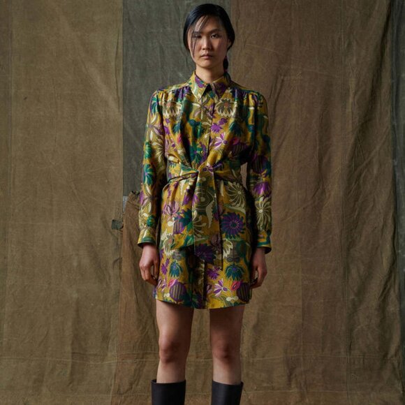 Soeur silk shirt dress - Picture 8 of 8